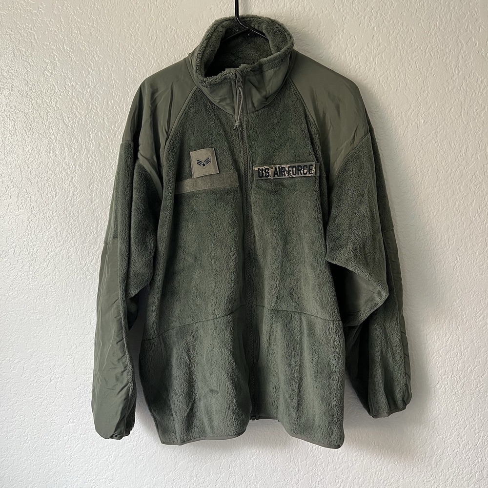 US Air Force Gen III XL Cold Weather Jacket Fleece  Polartec Green